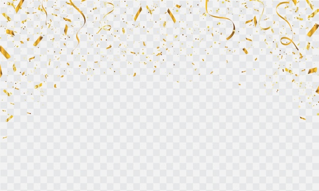 Featured image of post Confete Vetor Dourado Png Fa a o download fronteira de fundo dourado ouro fundo destaques png imagem ou arquivo psd gratuitamente