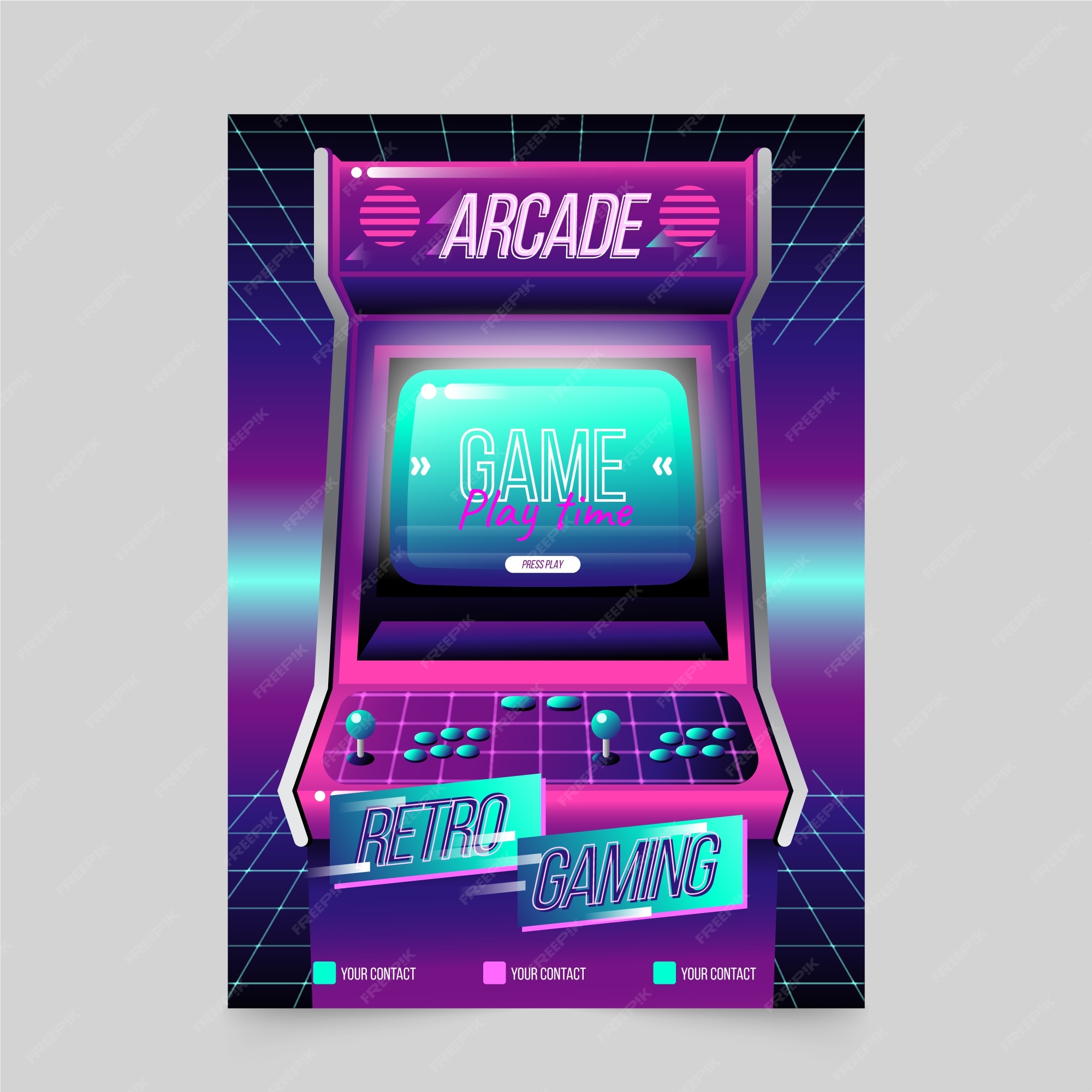 Estética de videogame retrô de 16 bits, abc de jogos para logotipos, marcas  e máquinas de arcade. Tóquio, tipo de letra vintage e asiático. neon,  gradiente e erro de digitação na moda.