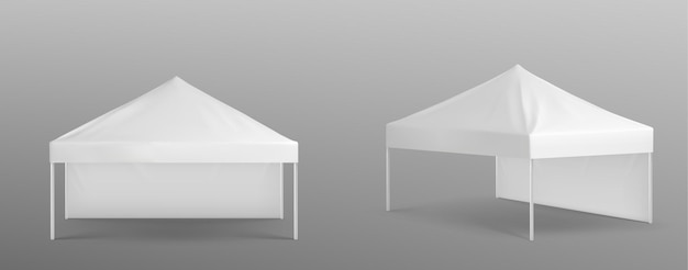Modelo de tenda para um evento de exposição