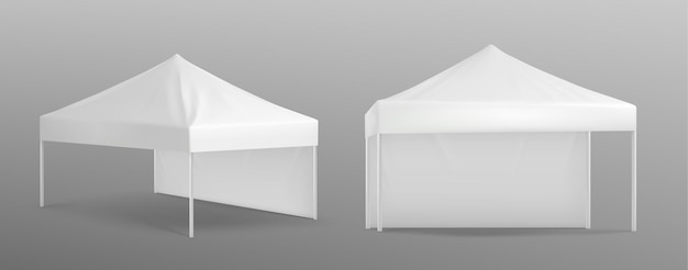 Modelo de tenda para um evento de exposição