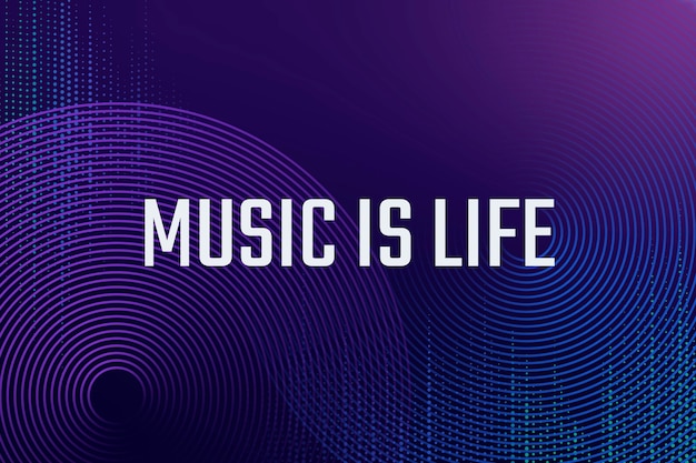 Modelo digital de equalizador musical, banner de anúncio de tecnologia de entretenimento com bordão