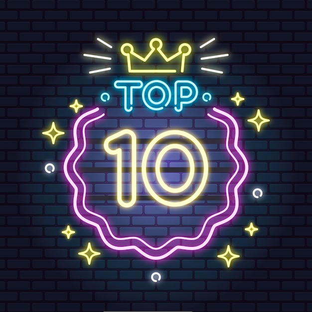 Modelo neon top 10