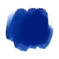Vetor grátis moderno desenho de salpicaduras de tinta azul de pincel