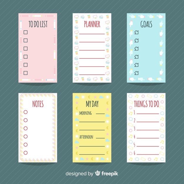 Moderno para fazer coleção de lista com estilo encantador