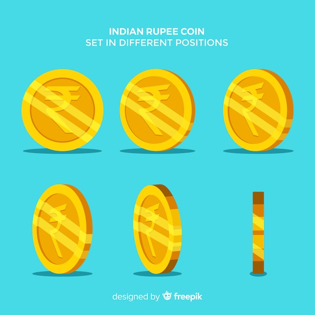 Moedas da rupia indiana