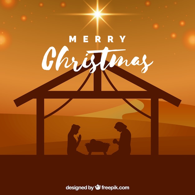 Nativity scene background