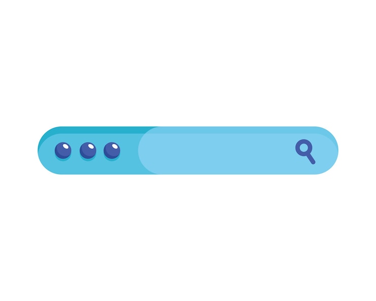 Vetor grátis navegador de elemento ui ux