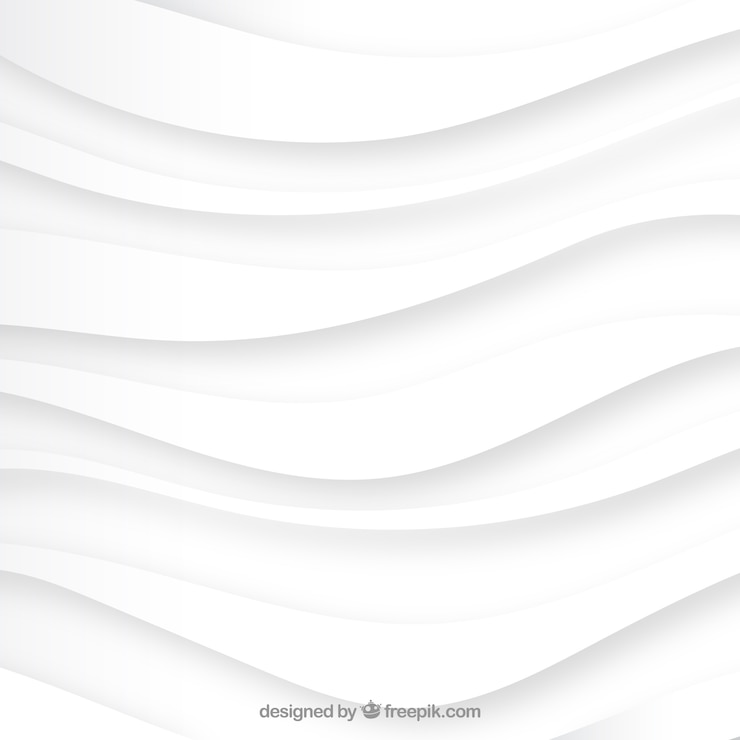 Vetor grátis ondas fundo branco