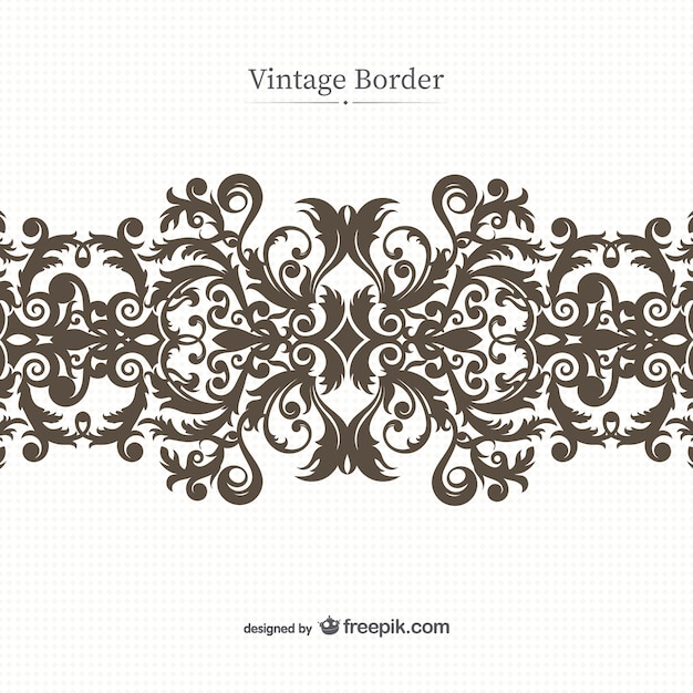 Ornamento floral preto vector