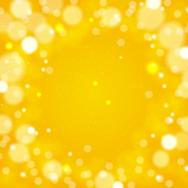 Vetor grátis os círculos amarelos fundo