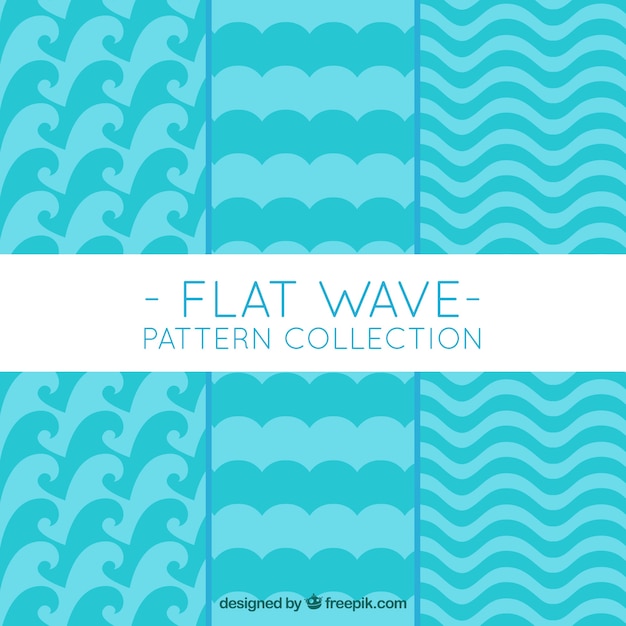 Os padrões geométricos de ondas