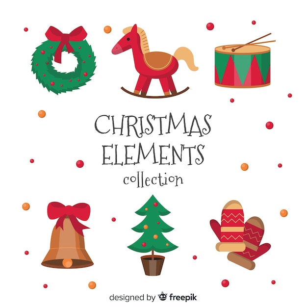 Pack de vários elementos de natal