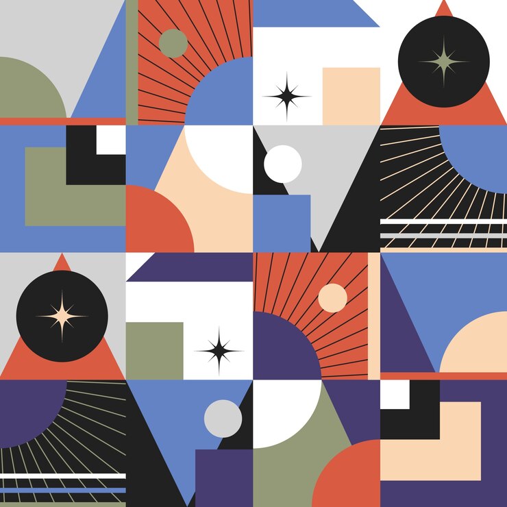 Vetor grátis padrão de cores suaves de design plano