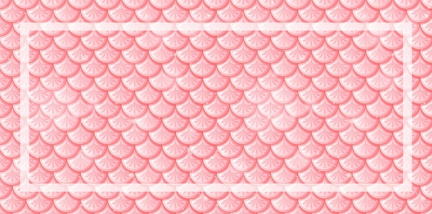 Vetor grátis padrão de escamas rosa de fundo