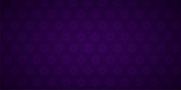 Padrão de flor de cor violeta fundo abstrato banner design multiuso