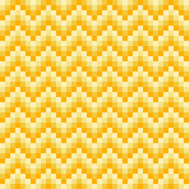 Vetor grátis padrão de pixel de fundo amarelo sem costura fundo editável