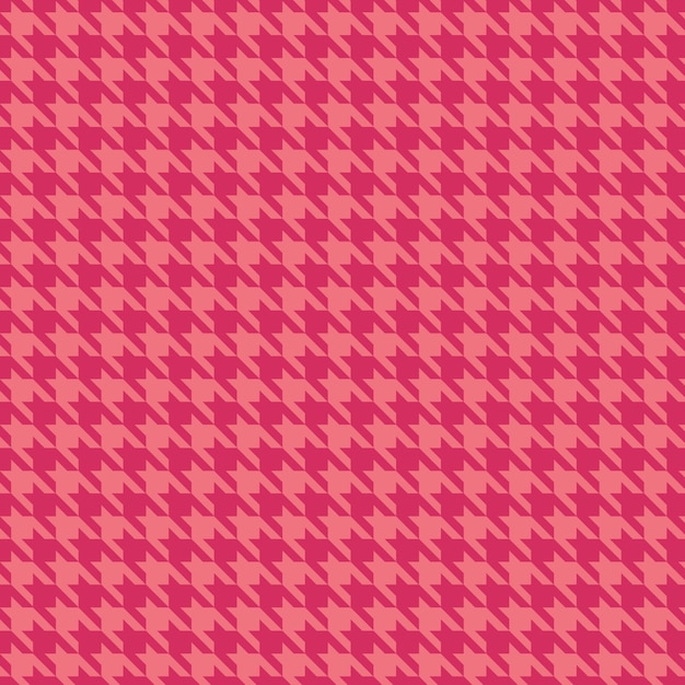 Padrão editável de fundo de dente de cão rosa