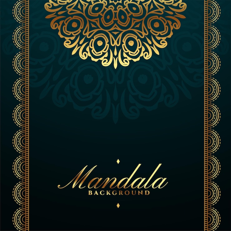Vetor grátis padrão étnico indiano arte de mandala fundo para têxteis tradicionais