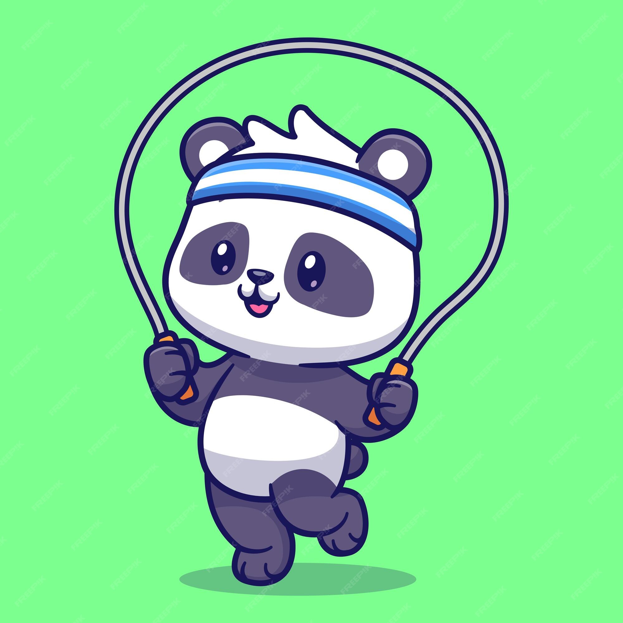 Bebê Panda Dos Desenhos Animados Fofo Vetor PNG , Desenho Animado, Panda,  Animal Imagem PNG e Vetor Para Download Gratuito