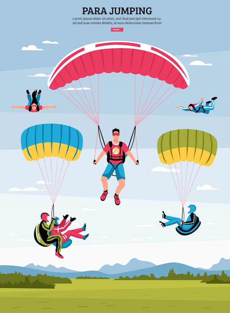 Vetor grátis para ilustração de salto