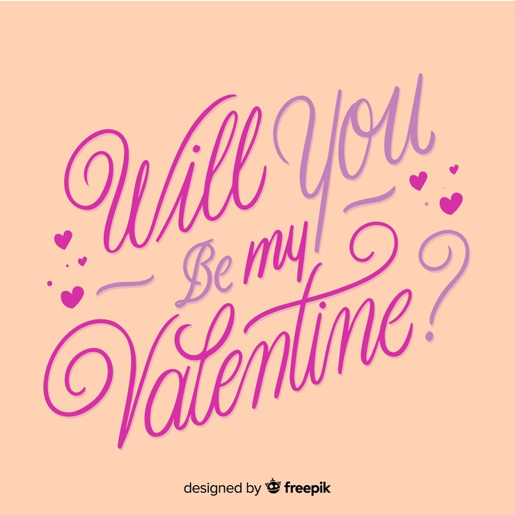 Vetor grátis pergunta, valentine&#39;s, dia, fundo