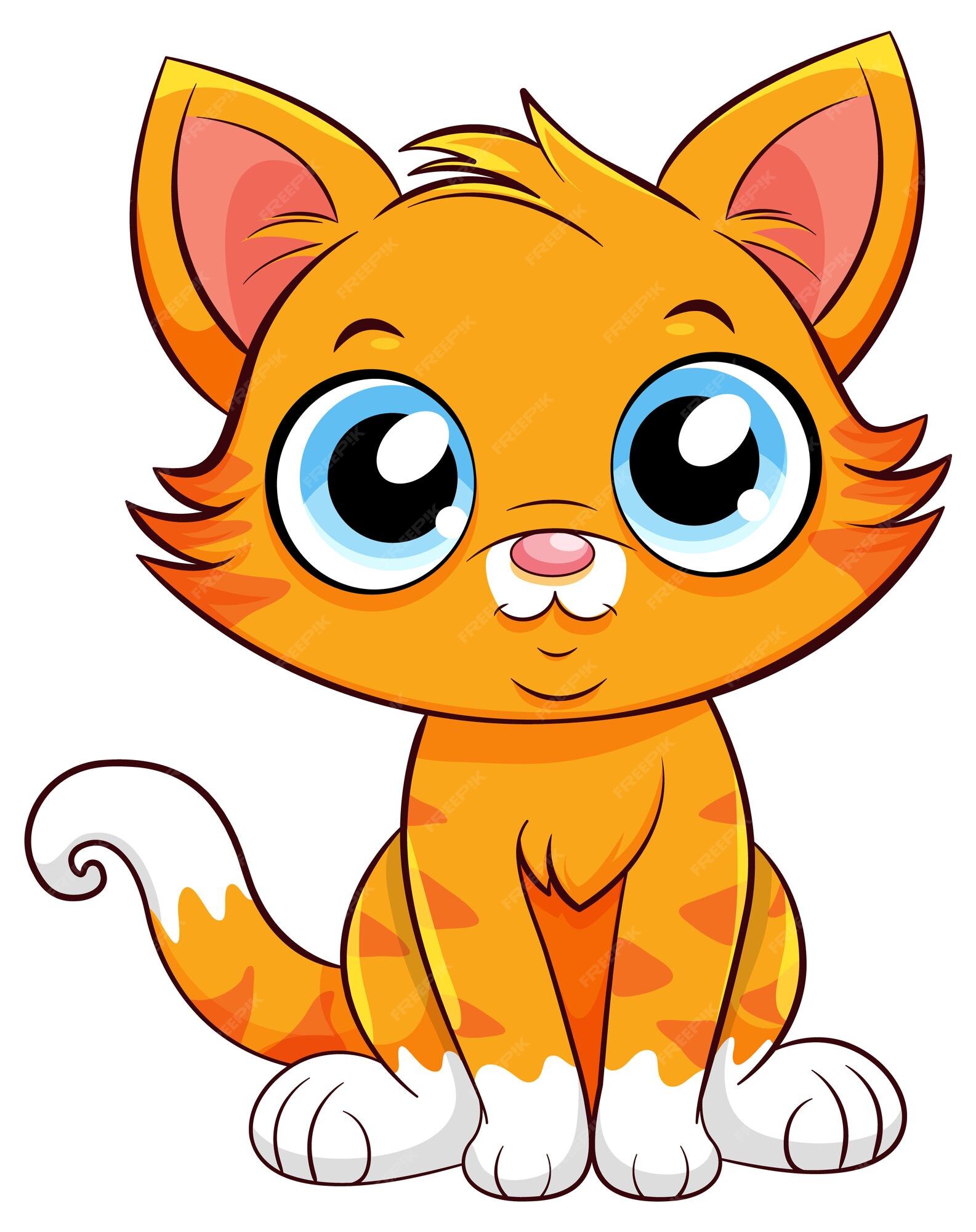 Adesivo De Gatinho Fofo Gatinho Gato Dos Desenhos Animados PNG , Adesivo De  Gatinho Fofo, Gato De Desenho Animado, Desenho Animado Imagem PNG e PSD  Para Download Gratuito