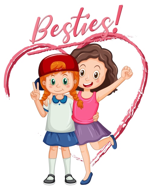 Amigas pra sempre  Bff drawings, Best friend drawings, Drawings