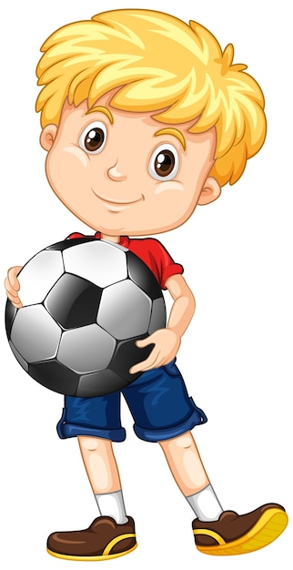 Personagem De Desenho Animado De Bola De Futebol Falante Apontando Um Sinal  Em Branco Ilustração do Vetor - Ilustração de fofofo, fundo: 194027292