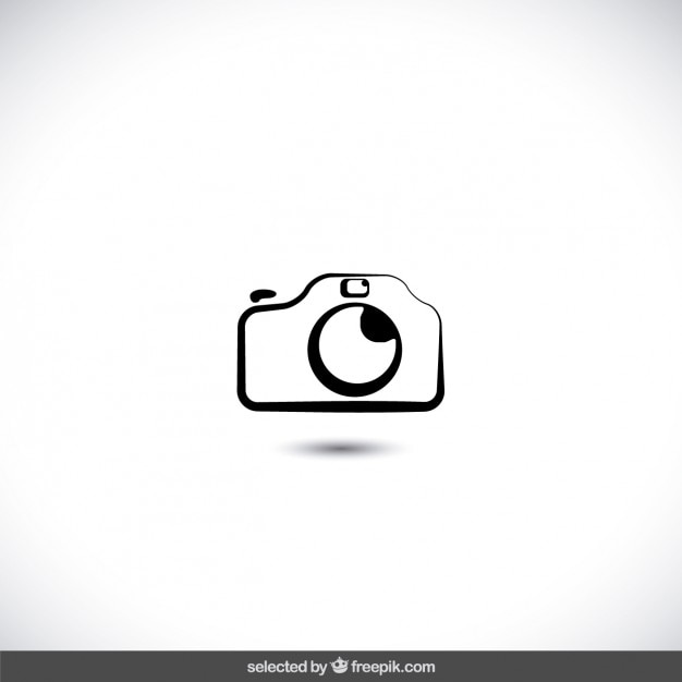 Vetor grátis photo camera icon