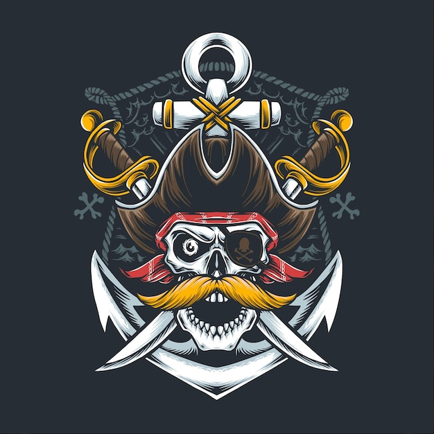 Logo Pirate - Vetores e Arquivos PSD Grátis para Download