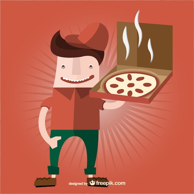 Pizza cartoon