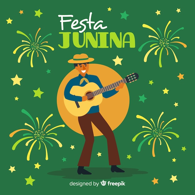 Plano de festa junina fundo