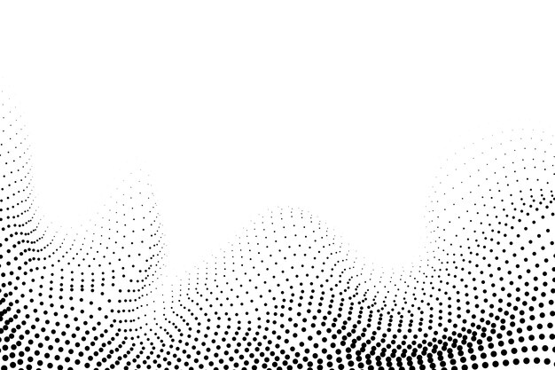 Plano de fundo de meio-tom preto e branco liso