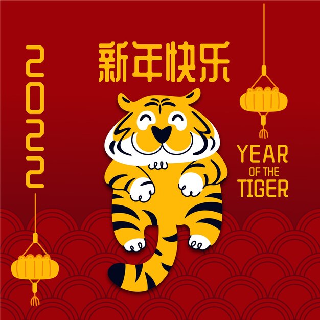 Plano de fundo do ano novo chinês