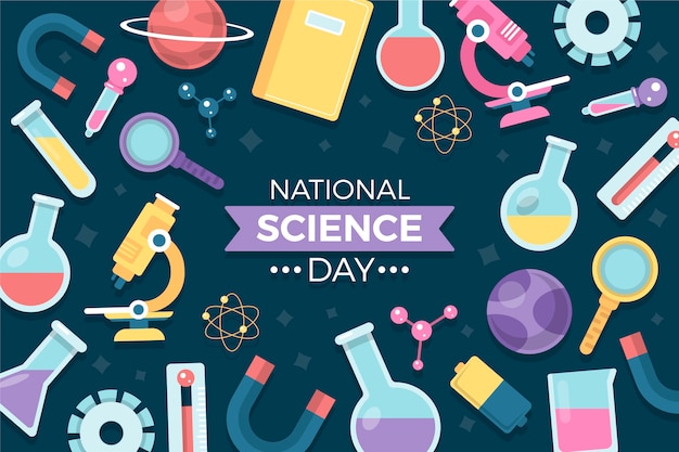 Plano de fundo do dia nacional da ciência