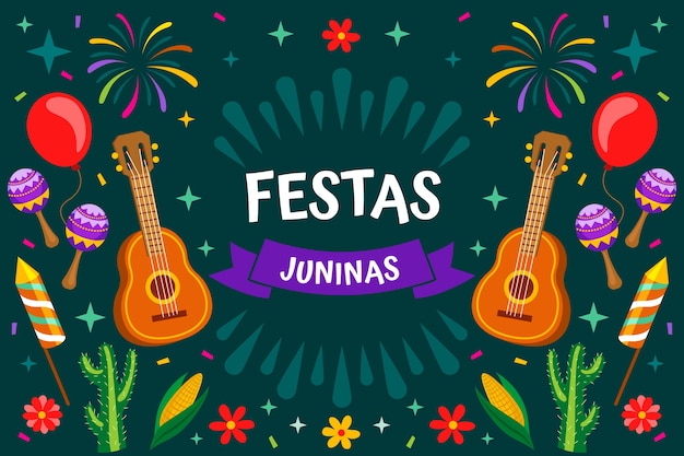 Plano de fundo festas juninas