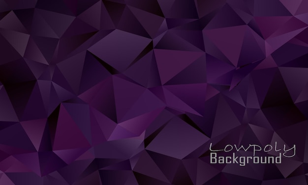 Plano de fundo roxo lowpoly