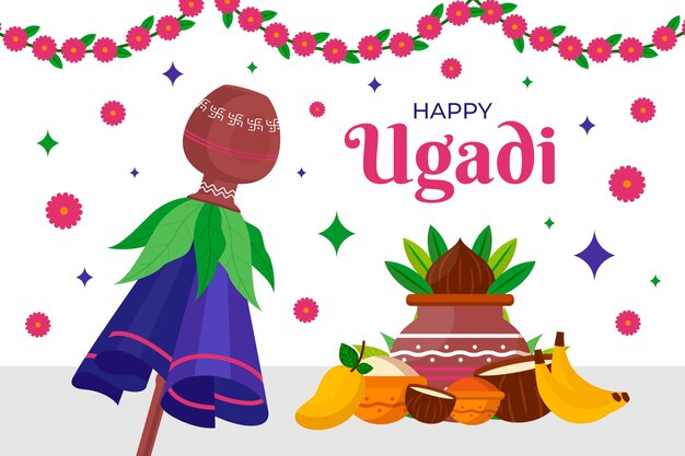 Plano de fundo ugadi