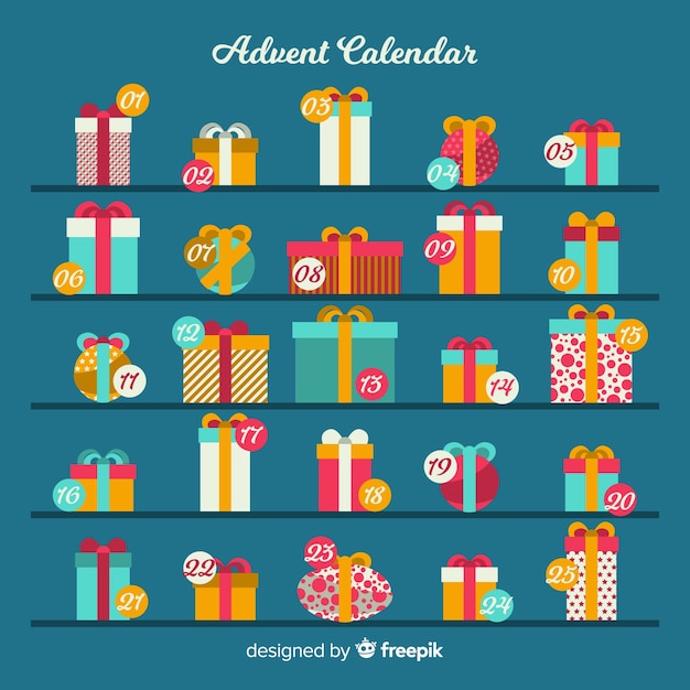 Presentes do calendário do advento