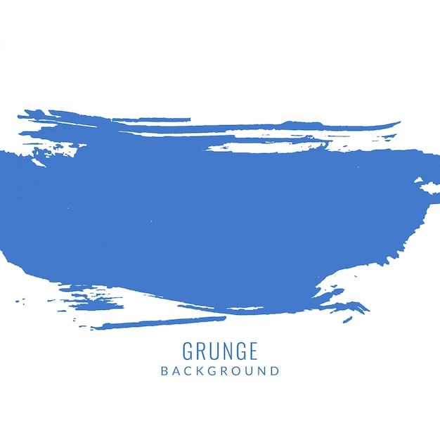 Projeto azul do grunge no fundo branco
