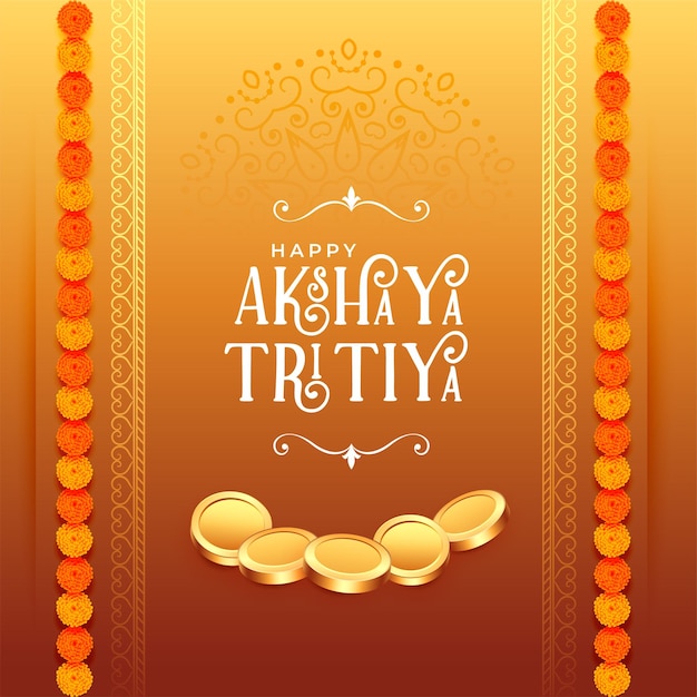 Projeto de saudação pooja festival hindu akshaya tritiya