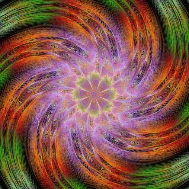 Vetor grátis projeto do fundo do fractal