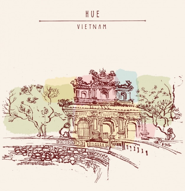 Vetor grátis projeto do fundo do hue
