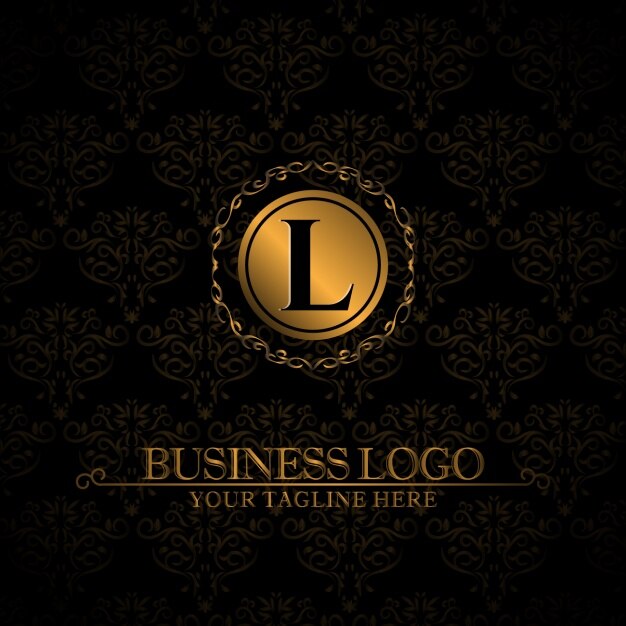 Vetor grátis projeto do molde do logotipo do ornamental