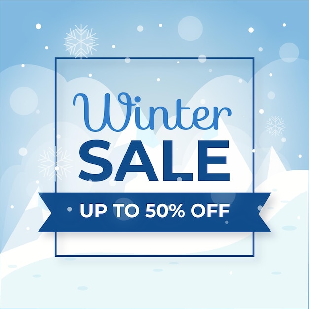 Promoção de oferta especial de promoção de inverno