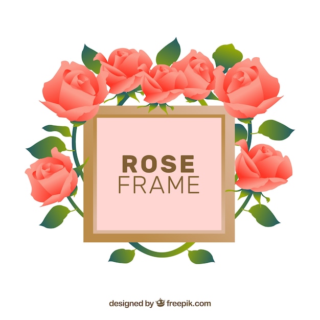 Quadro decorativo rosa