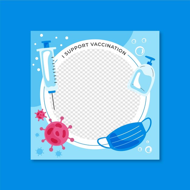 Quadro do Facebook do Coronavirus para a foto do perfil
