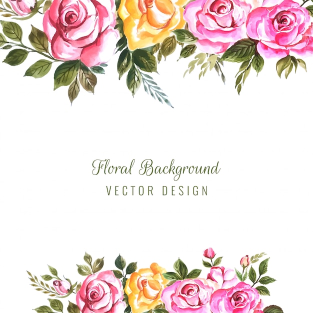 Quadro floral decorativo de aniversário de casamento lindo