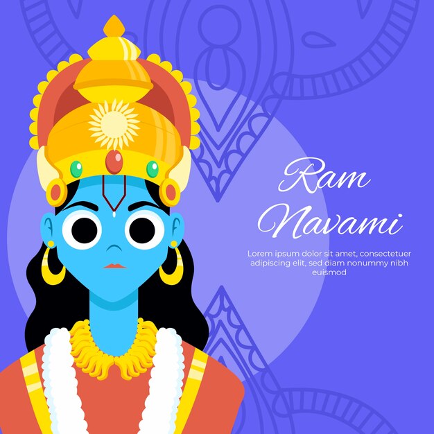 Ram navami com princesa