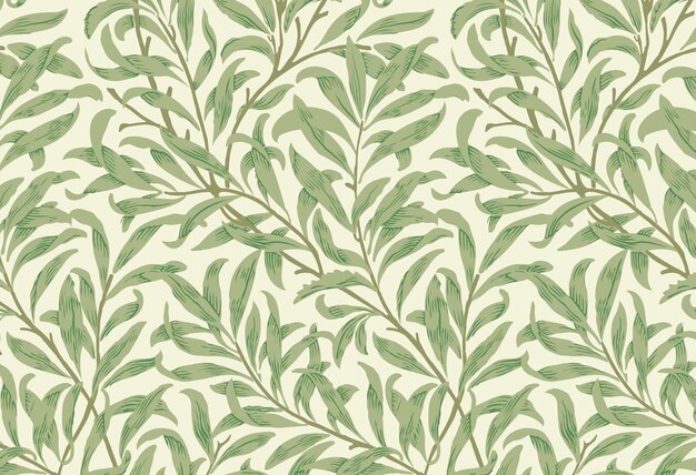 Ramo de salgueiro por William Morris